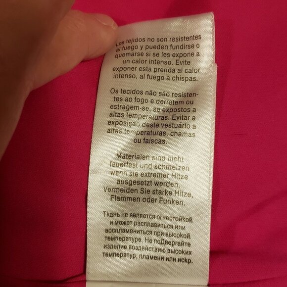 Columbia Girl's Pink Blue Grey Camo Print White Polka Dot Hooded Fleece Jacket L - Picture 5 of 12